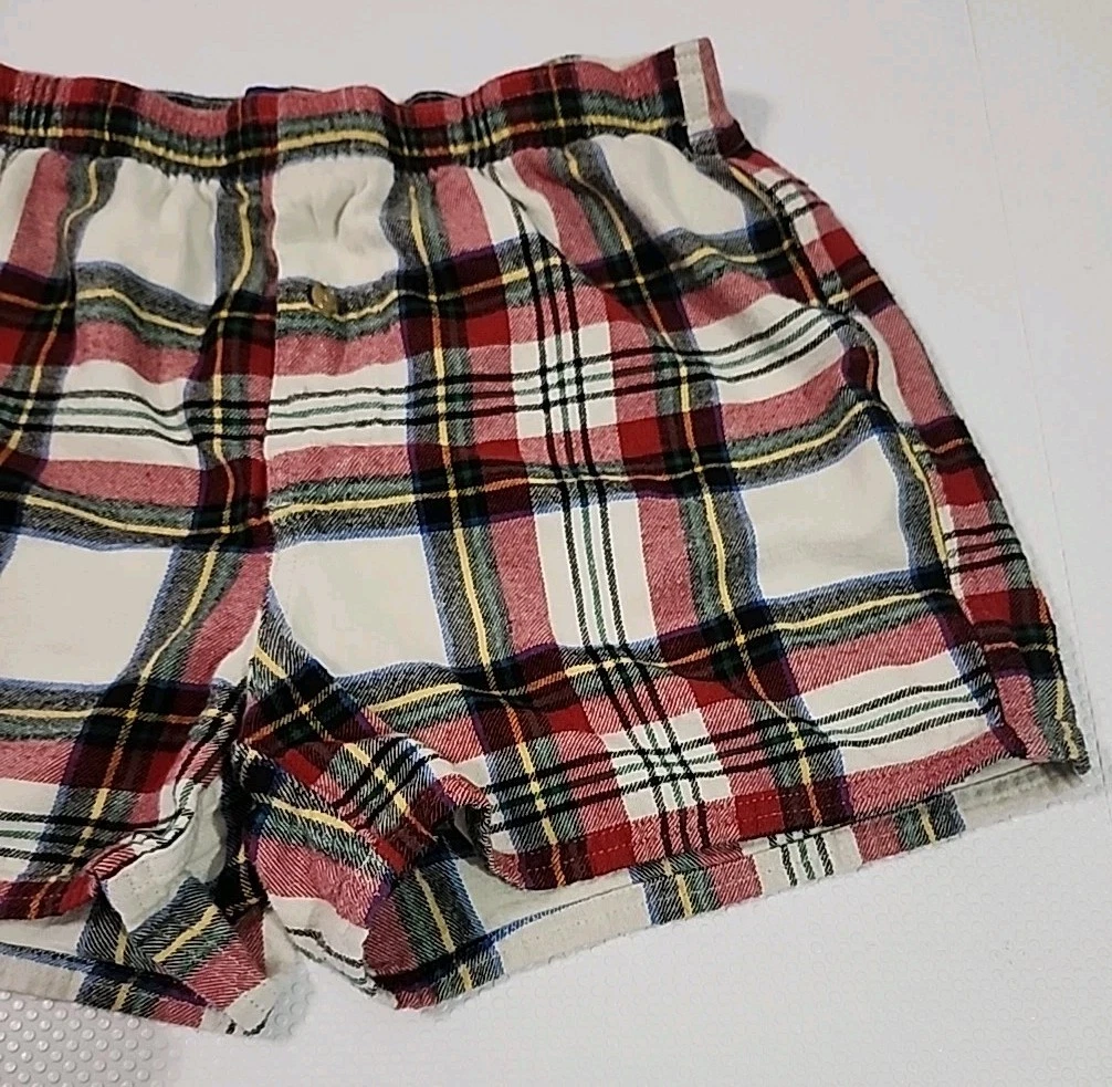 Old Navy Pajama Shorts Women Size Small Plaid - photo 3