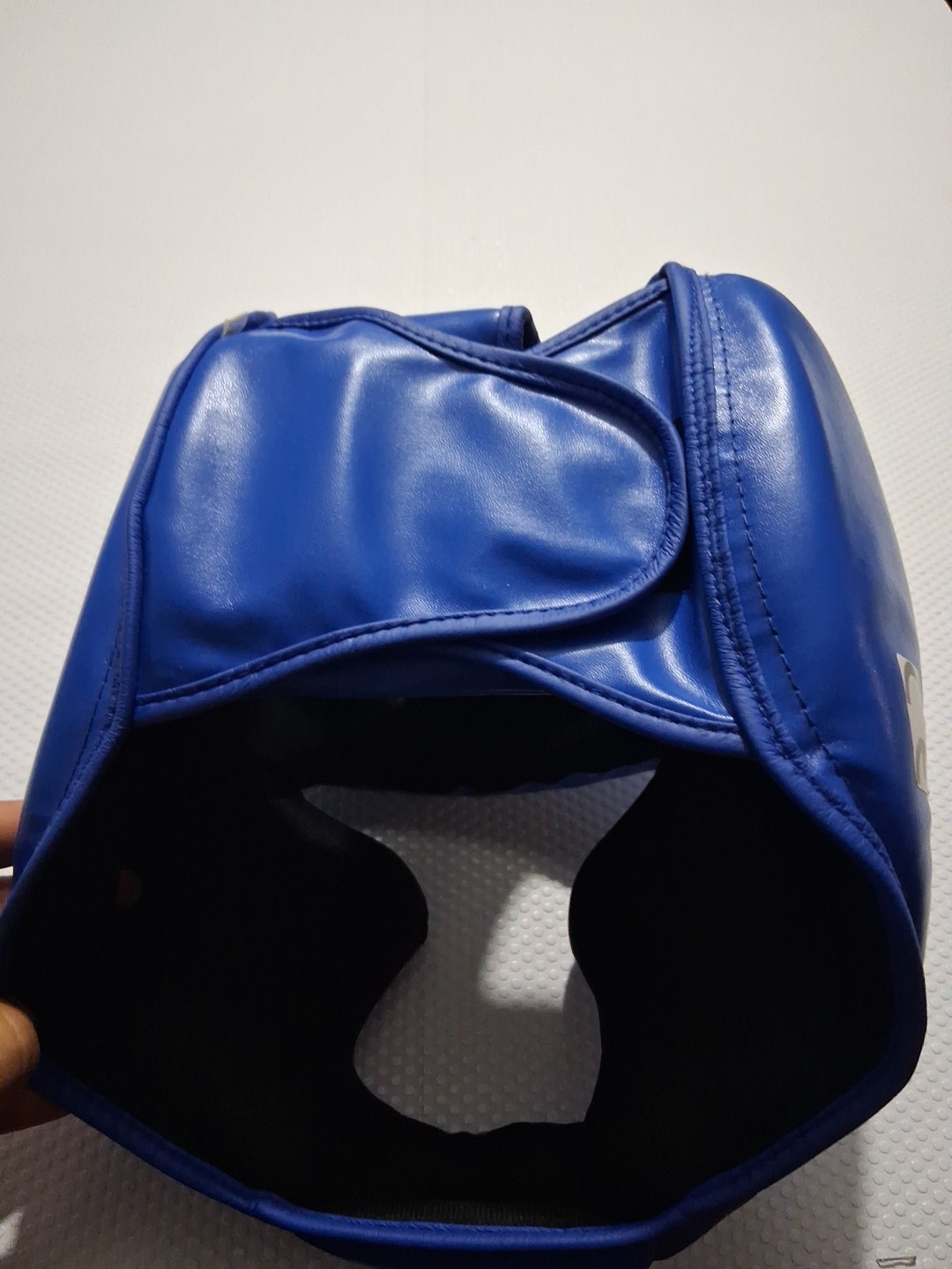 Large Boxing Helmet Color Blue - photo 3