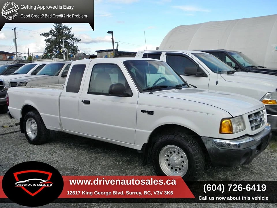 2002 Ford Ranger XLT Extended Cab V6 Automatic Long Box