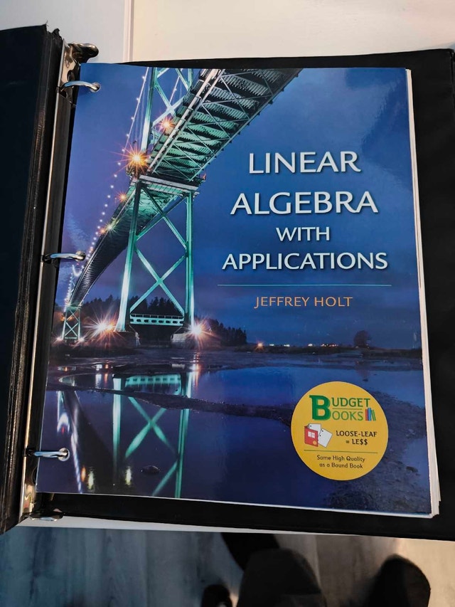 Linear Algebra With Applications