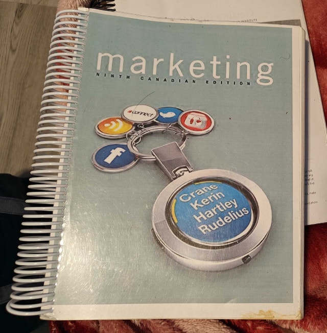 Marketing 9th Canadian Edition Textbook