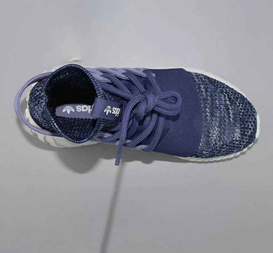 9.5 Adidas Originals Men's Tubular Doom PK Sneakers - Blue - photo 3