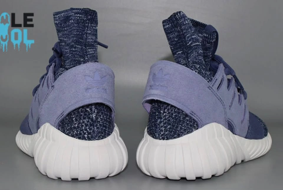 9.5 Adidas Originals Men's Tubular Doom PK Sneakers - Blue - photo 4