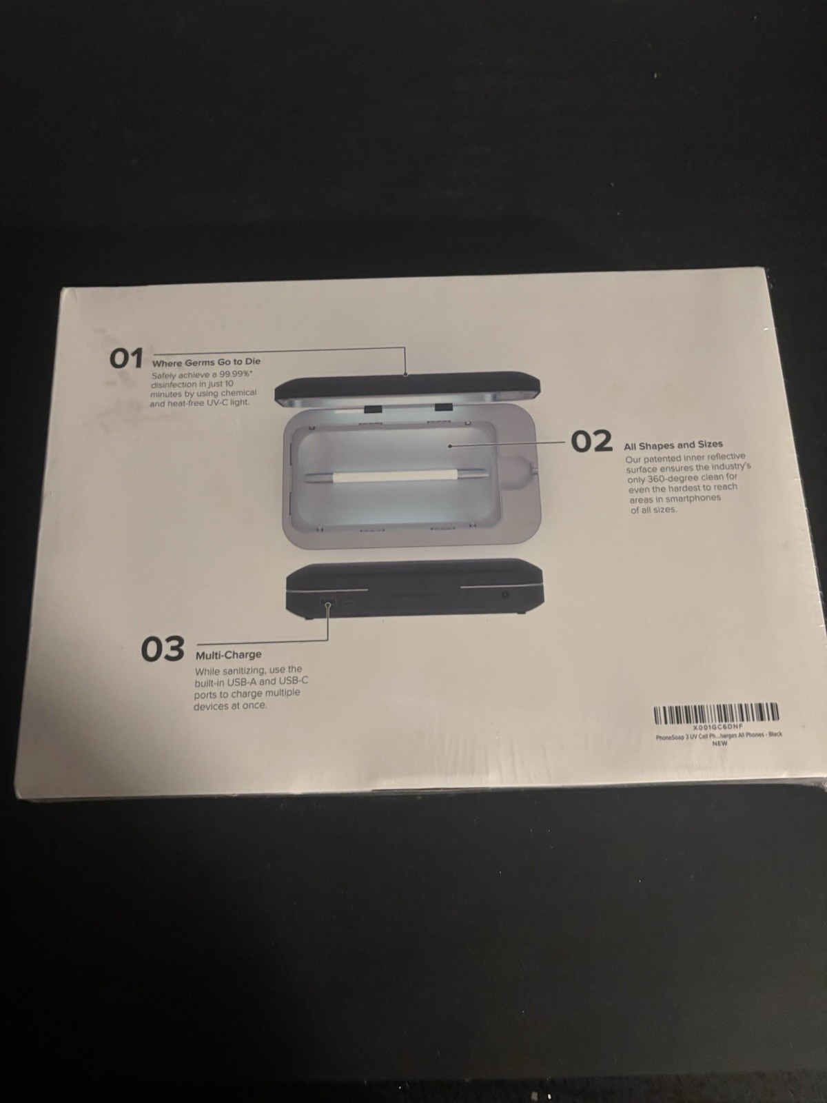 PhoneSoap 3 UV Sanitizer & Charger - photo 2