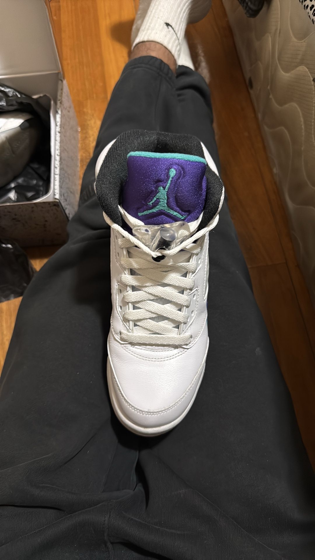 Used but practically new shoes