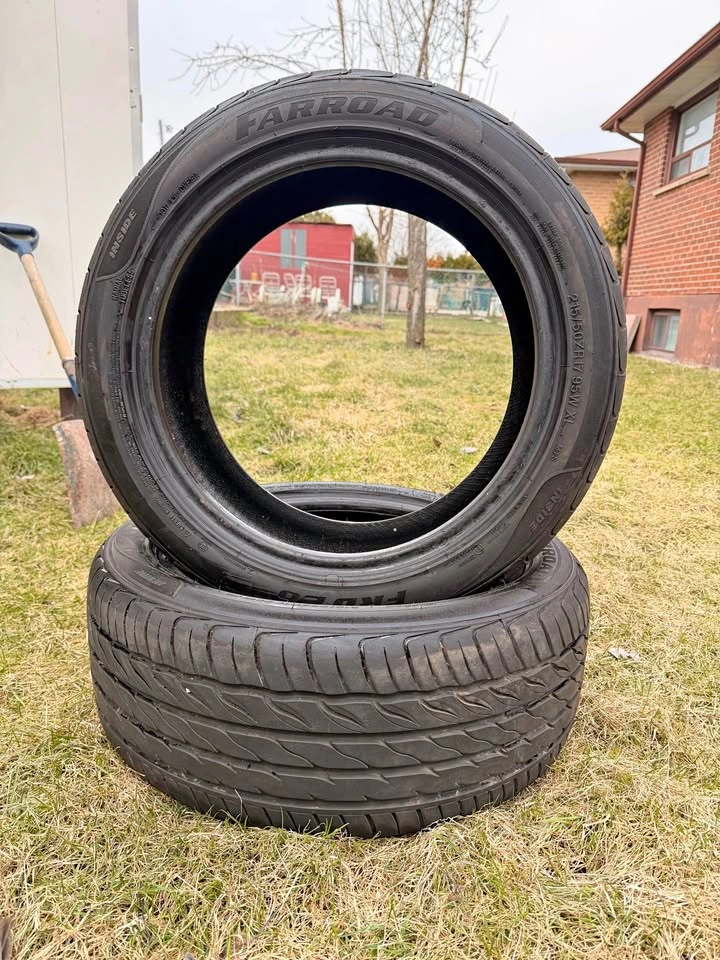 2 x 17" All Season High Performance Tires 215/50ZR17