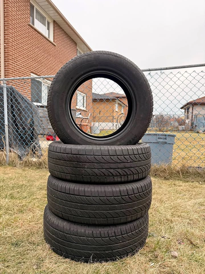 All-Season Tires (Mirage) - 195/65R15 (85% Tread)
