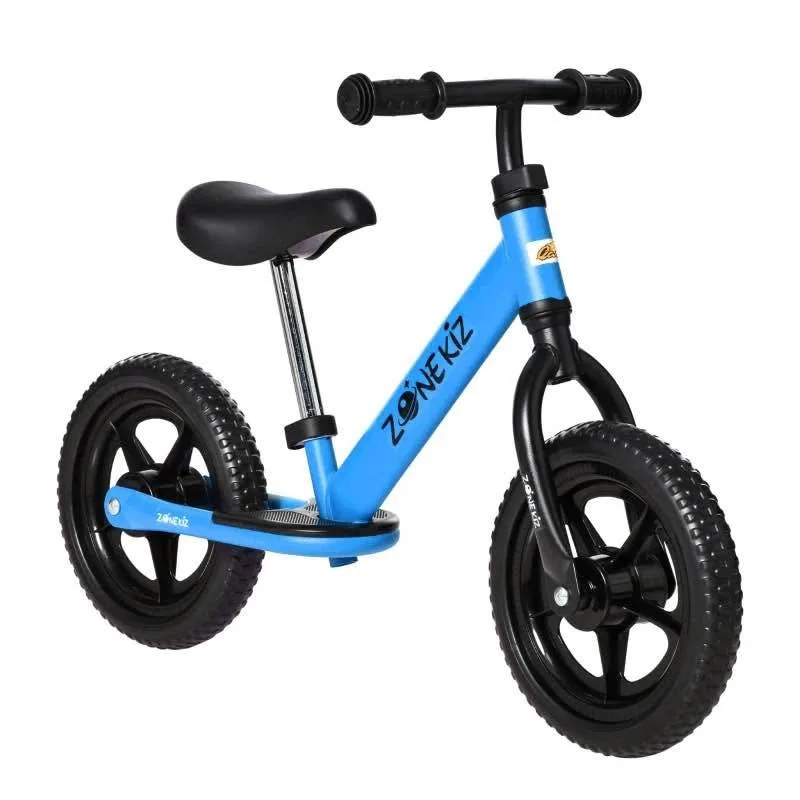 12" Kids Balance Bike No Pedal Bicycle Adjustable Seat image indicator(4)