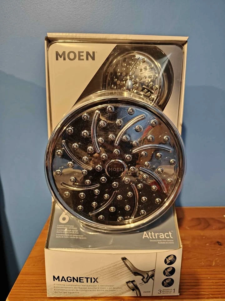 Moen Attract Magnetix Shower Head + Handheld Shower