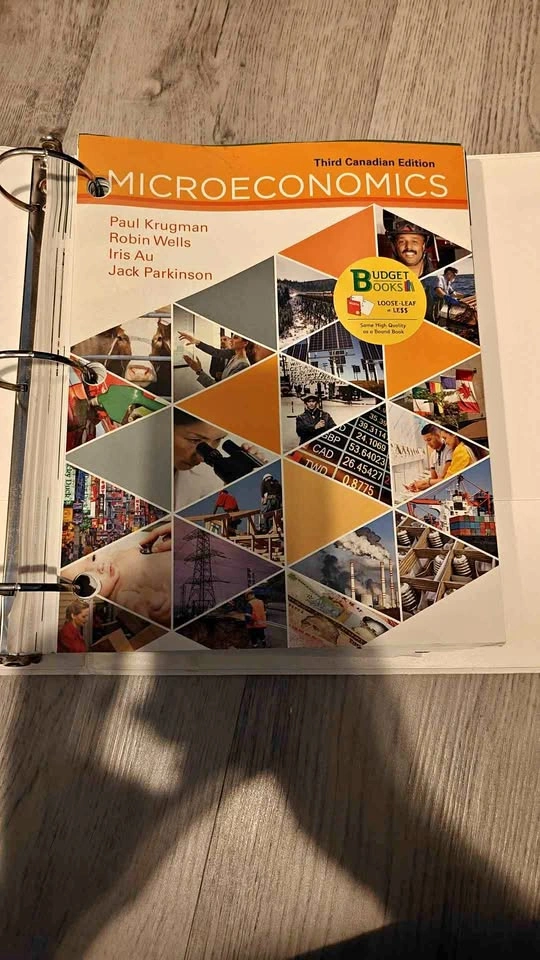 Microeconomics 3rd Canadian edition
