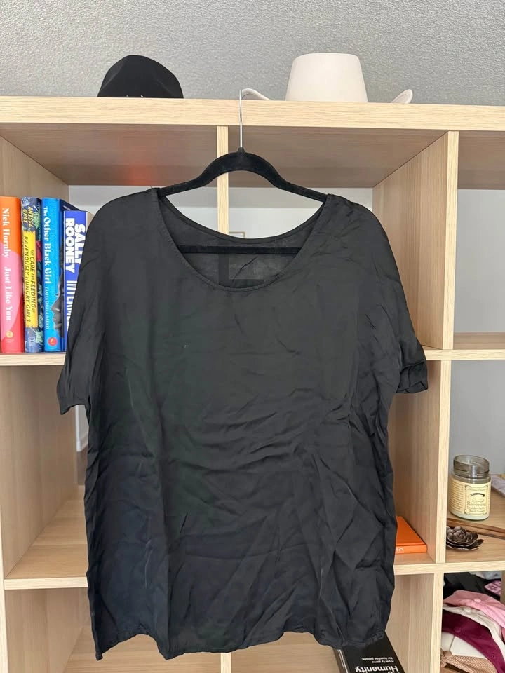 Satin-finish shirt