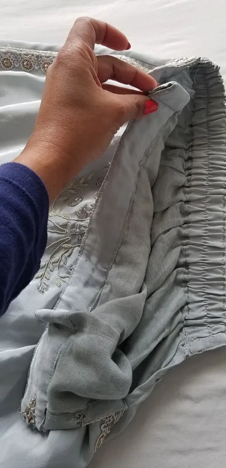 Grey/Silver Lehenga image indicator(7)