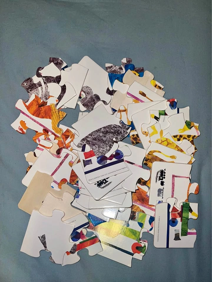 Eric Carle 4-Puzzle Set
