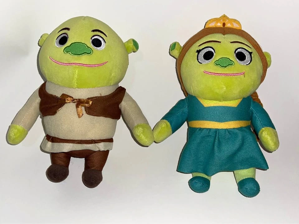 Shrek and Fiona Plushes