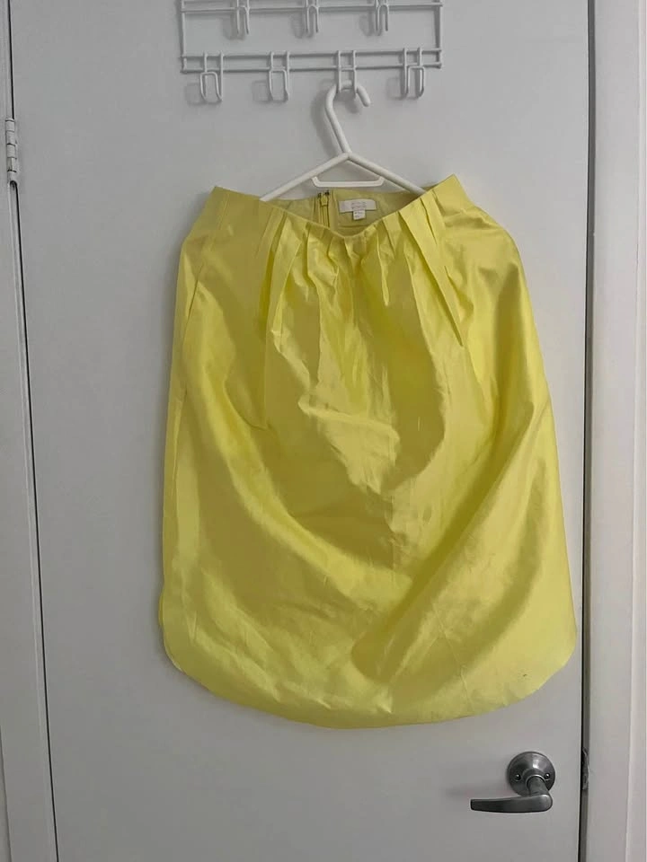 COS Yellow Skirt