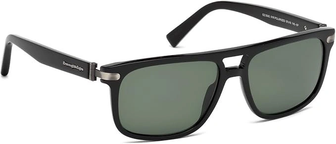 LIKE NEW ERMENEGILDO ZEGNA Men's SUNGLASSES Polarized Black 57MM - photo 2