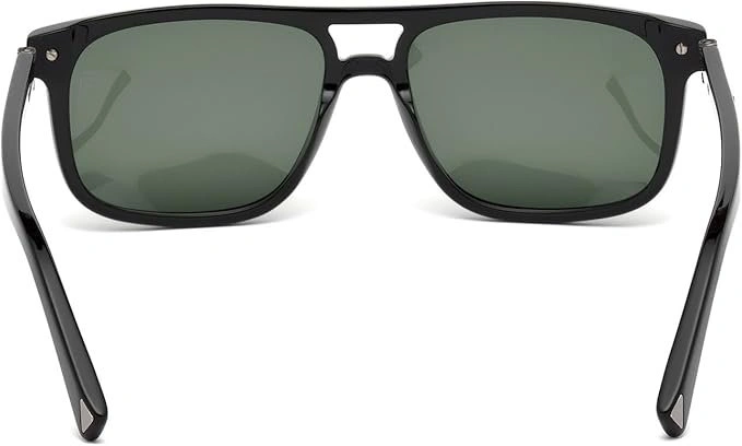 LIKE NEW ERMENEGILDO ZEGNA Men's SUNGLASSES Polarized Black 57MM - photo 4