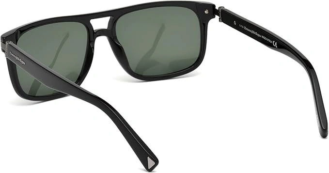 LIKE NEW ERMENEGILDO ZEGNA Men's SUNGLASSES Polarized Black 57MM - photo 5
