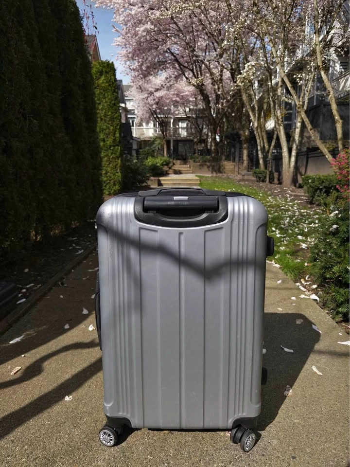 Lightweight Grey Suitcase