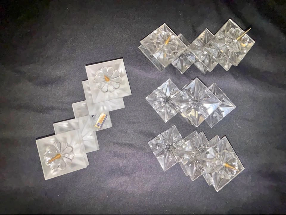 Czechoslovakian/Bohemian Crystal and Glass Figurines