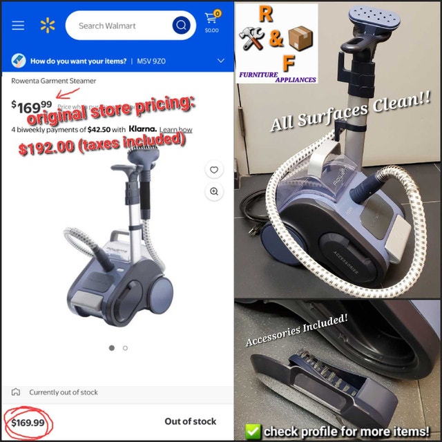 ✅️ Clothes Steamer, Rowenta Garment
