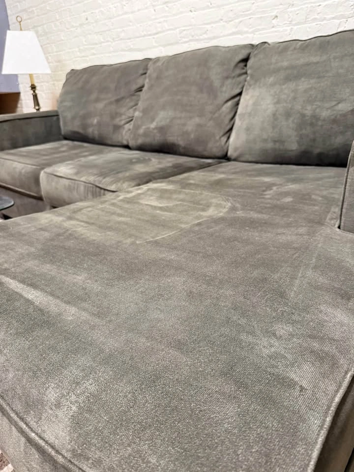 Dark Gray Sectional Couch (Free Delivery) - photo 2