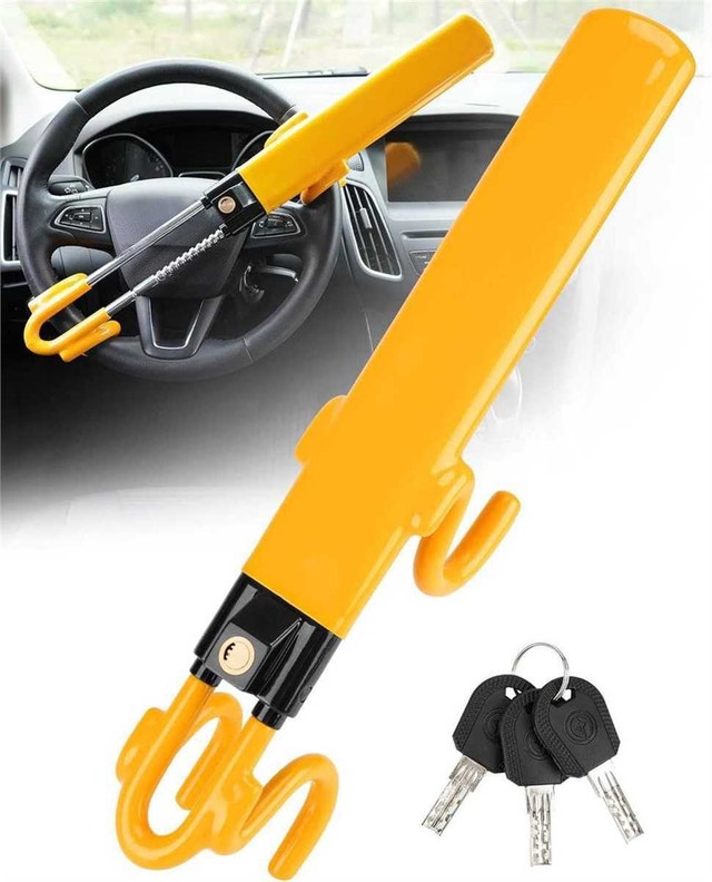 Steering Wheel Lock Anti-Theft Car Device Heavy Duty Security