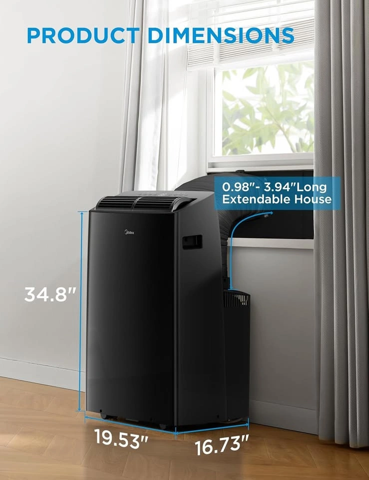 Midea Duo 14,000 BTU portable air conditioner - photo 2