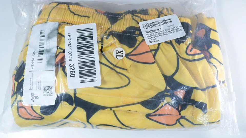 Men's Swim Trunks w/ Compression Liner & Pockets - BRAND NEW - X - photo 4