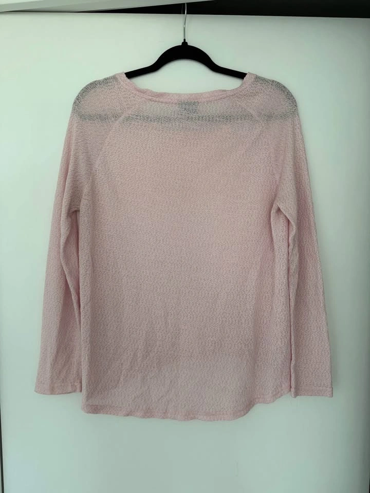 Thin pullover sweatshirt - light pink - photo 2