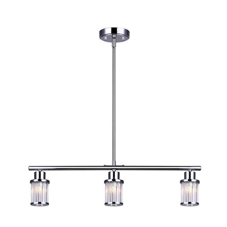 Canarm Ellis 3-Light Chrome Pendant