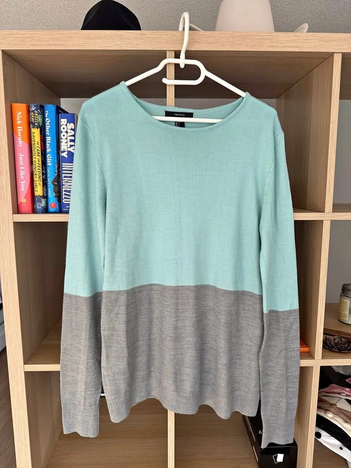Blue/grey sweatshirt