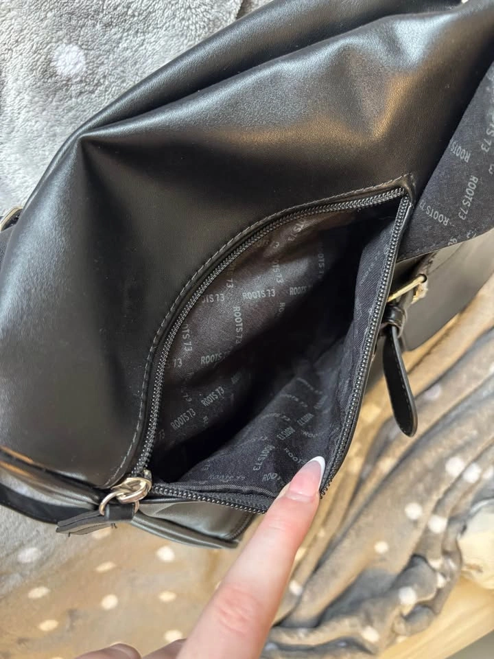 Roots 73 Leather Knapsack Backpack - photo 2