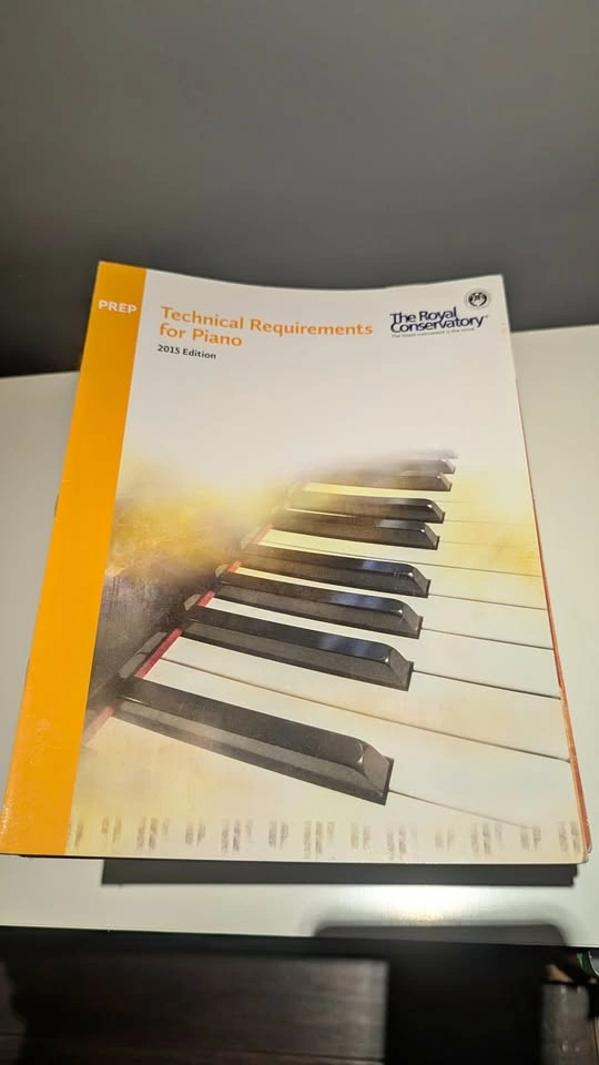 Royal Conservatory PREP Technical Requirements Piano 2015