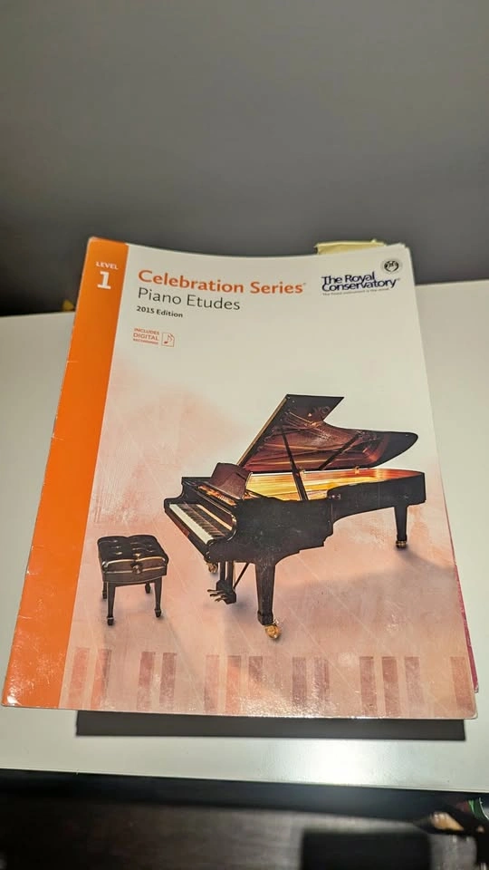 Royal Conservatory Piano Etudes Level 1 2015