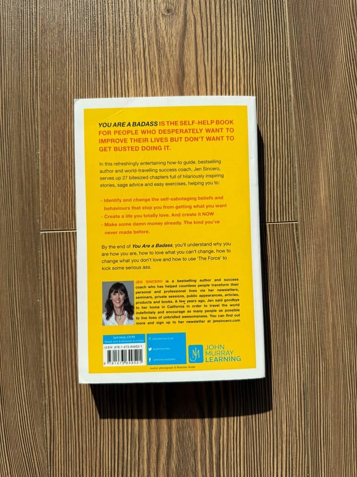 Self-Help Book | You Are A Badass - photo 2