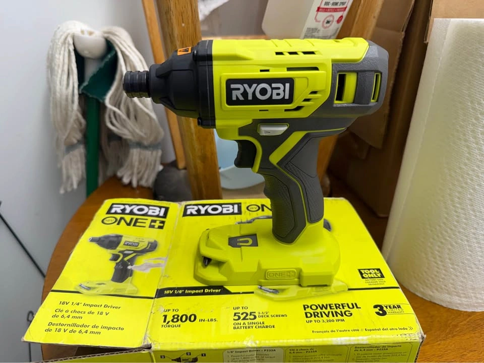 Ryobi ONE+ 18V Cordless 1/4 in. Impact Driver (Tool Only) - photo 2