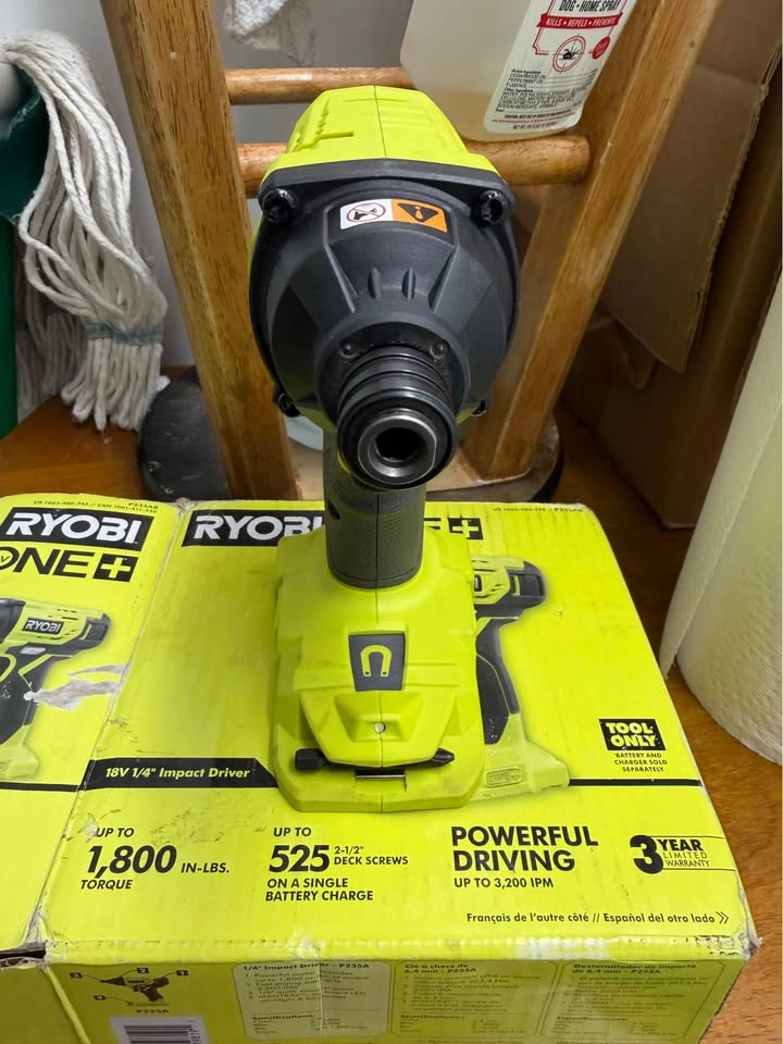 Ryobi ONE+ 18V Cordless 1/4 in. Impact Driver (Tool Only) - photo 3
