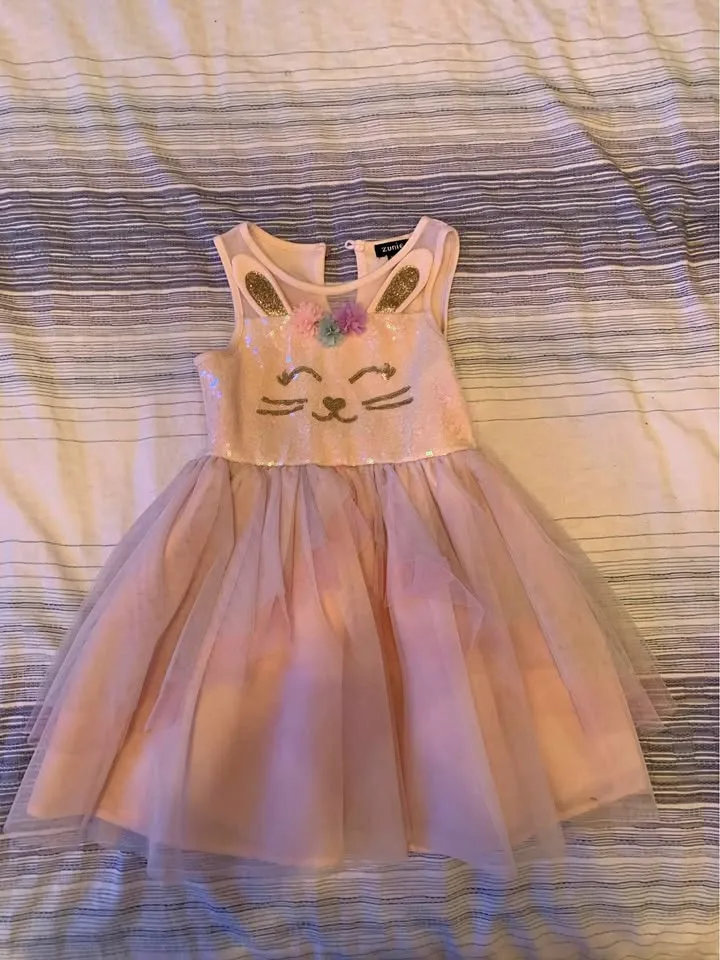 Girls size 5 youth Easter dress thumbnail