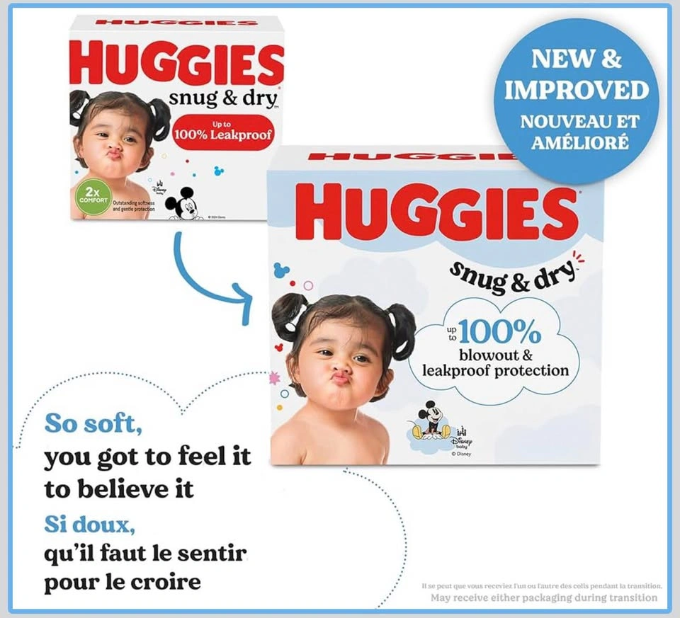 Huggies Snug & Dry Diapers, Size 3, 168 Count - photo 2