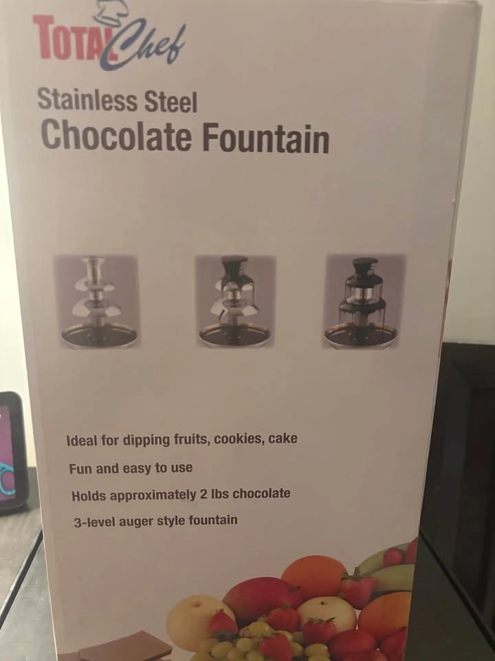 Total Chef Stainless Steel Chocolate Fountain - photo 2
