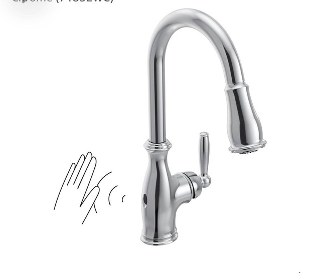 Brand New Moen Brantford Hands-Free Kitchen Faucet