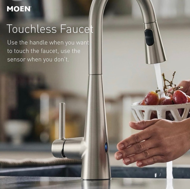 Brand New Moen Brantford Hands-Free Kitchen Faucet - photo 2