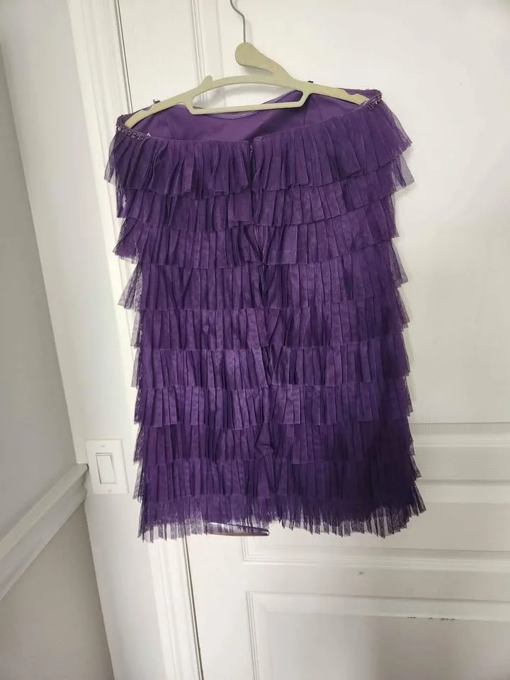 Purple Cocktail Dress image indicator(2)