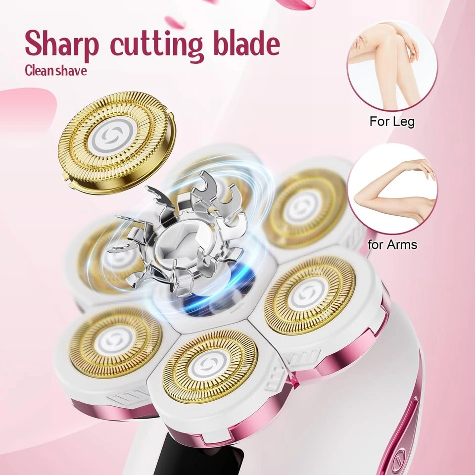 7D Electric Shaver for Women - Waterproof Rechargeable - photo 3
