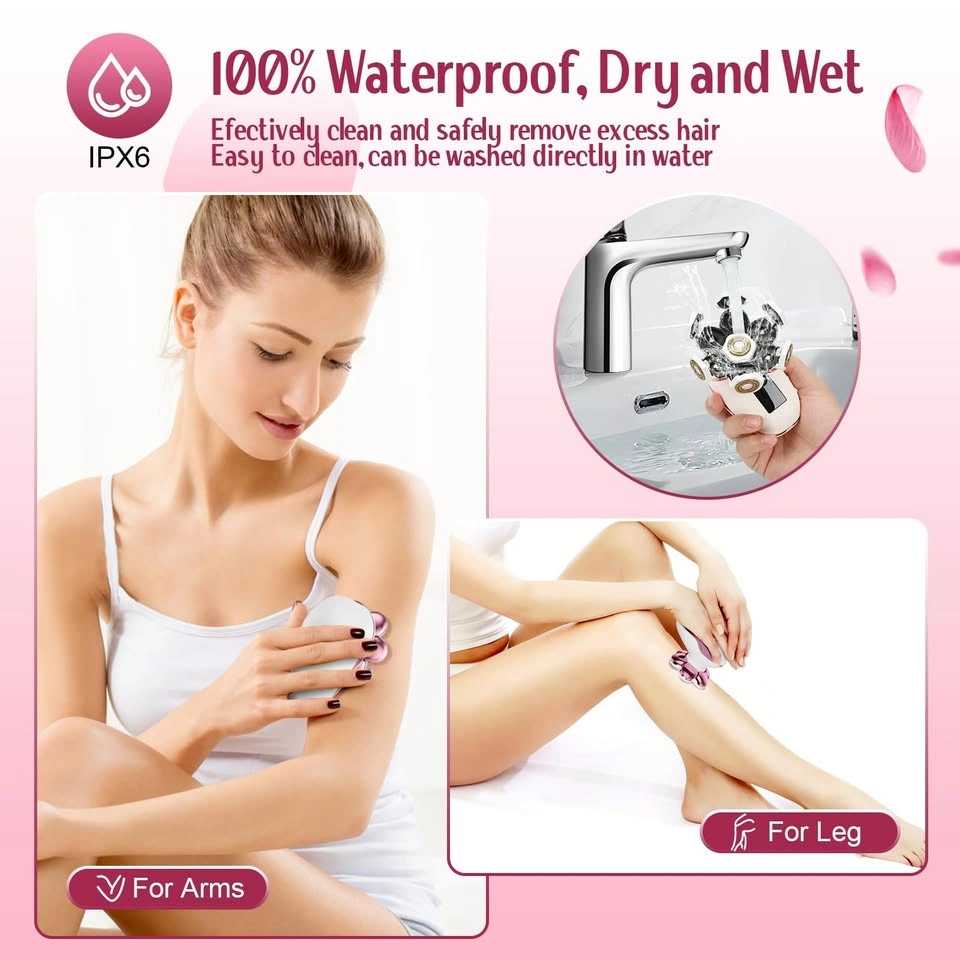 7D Electric Shaver for Women - Waterproof Rechargeable - photo 4