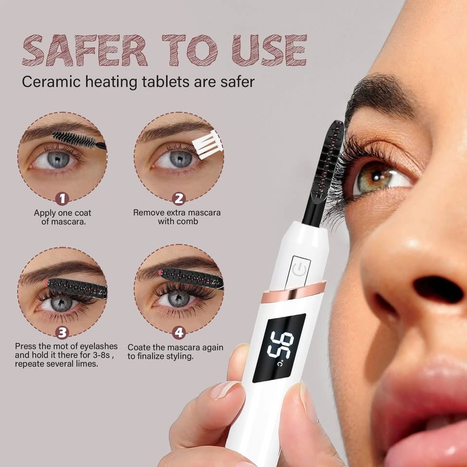 Heated Eyelash Curler Rechargeable - photo 2