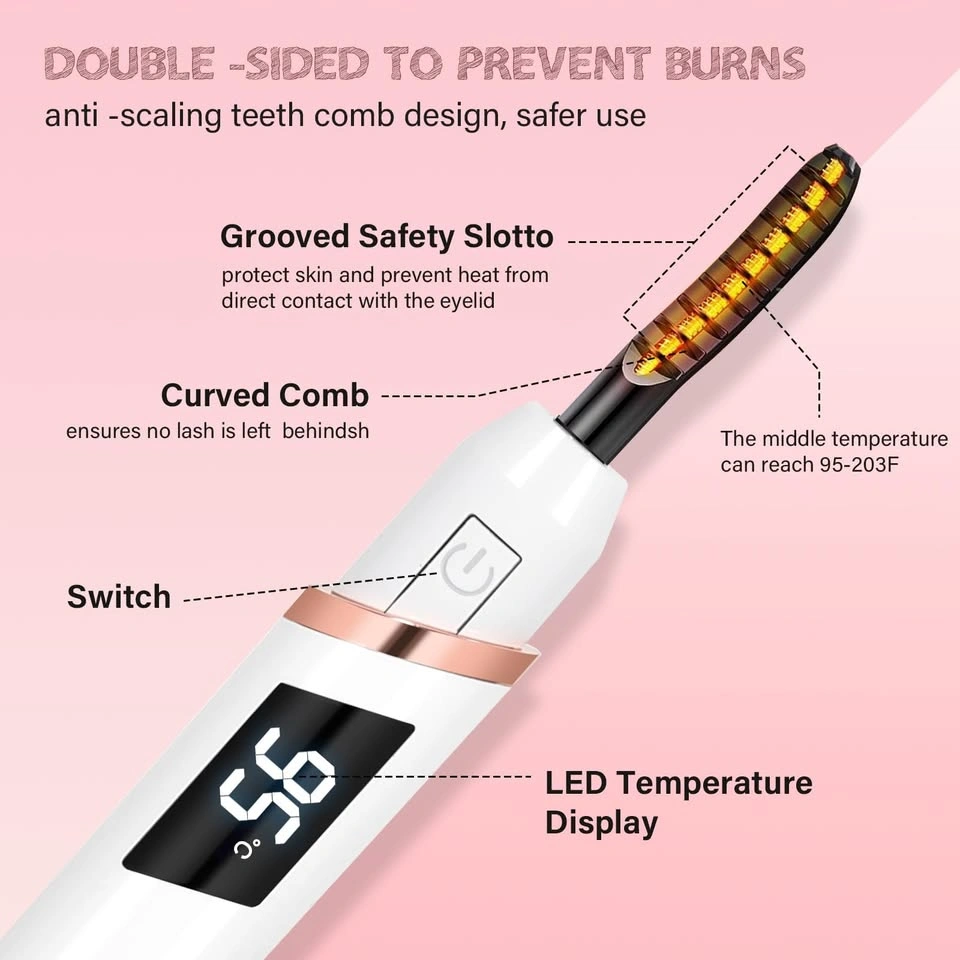 Heated Eyelash Curler Rechargeable - photo 5