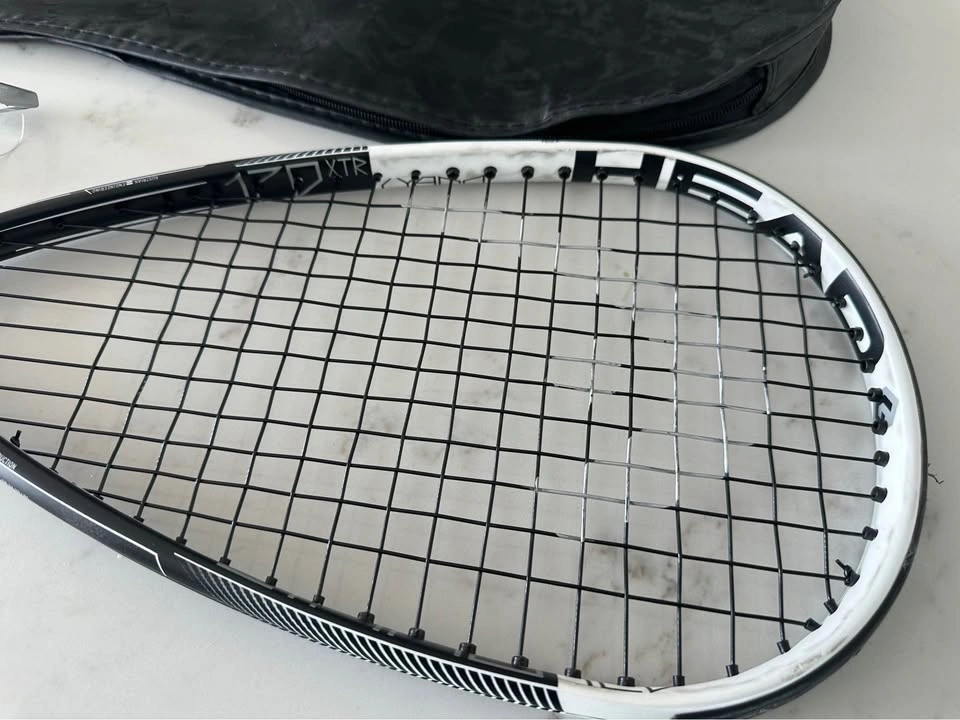 HEAD Graphene XT Cyano 120 Squash Racquet Set w/ Case & Glasses - photo 3