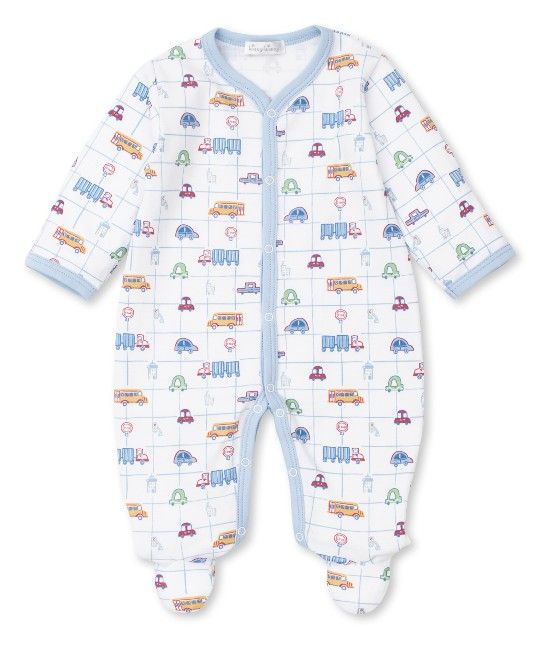 Pima Cotton Footed Zipper Sleeper 3m